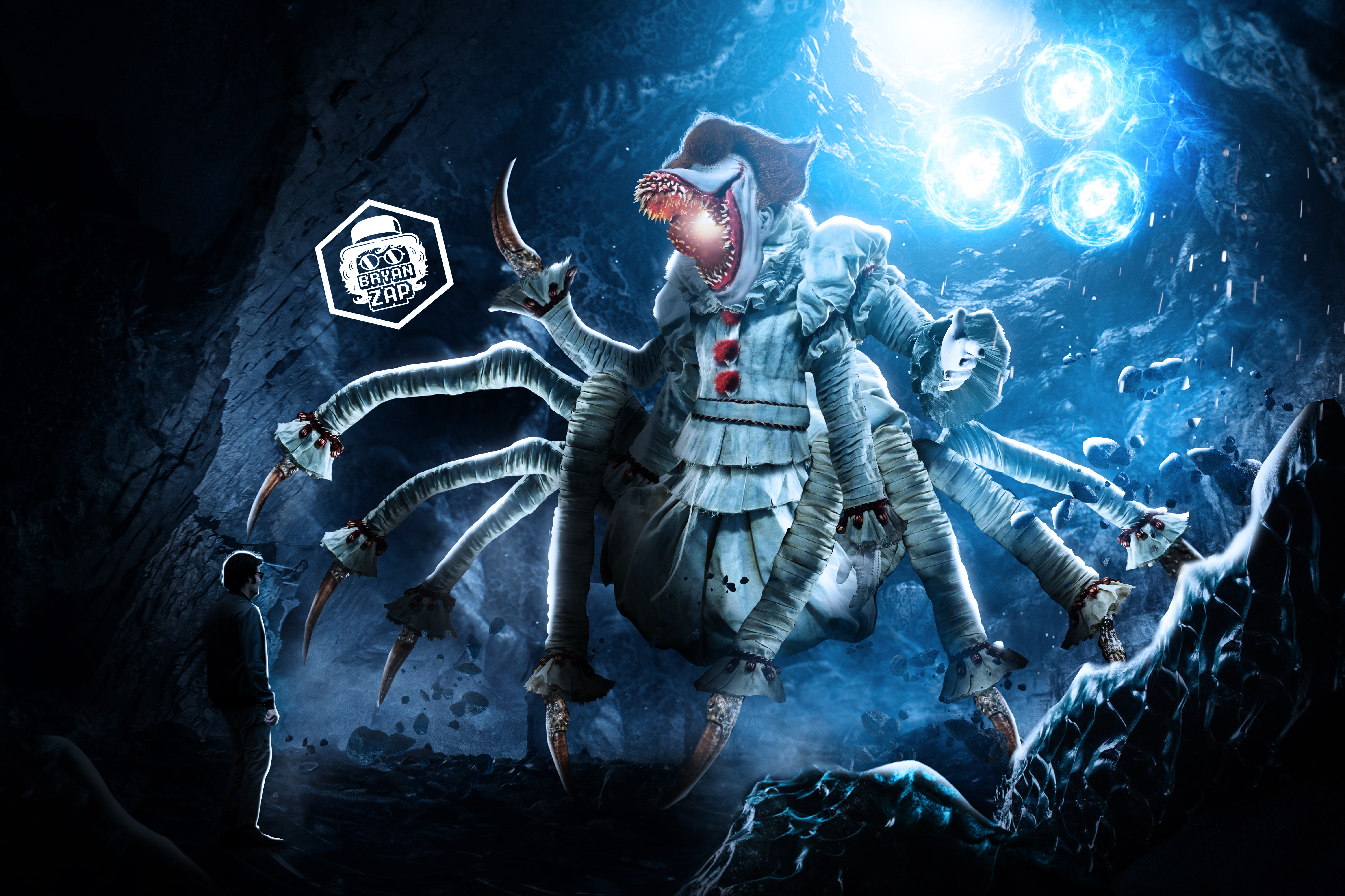Pennywise Spider IT Chapter Two Art V2 by Bryanzap on DeviantArt
