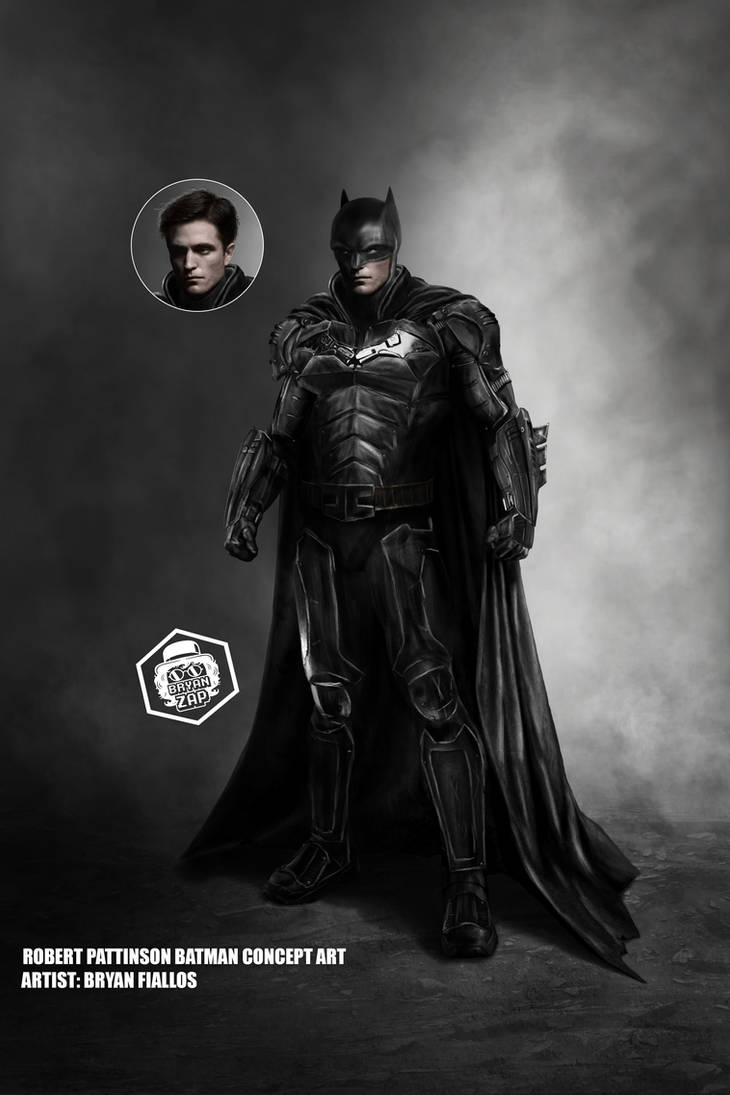 Robert Pattinson Batman Suit Concept Art by Bryanzap on DeviantArt