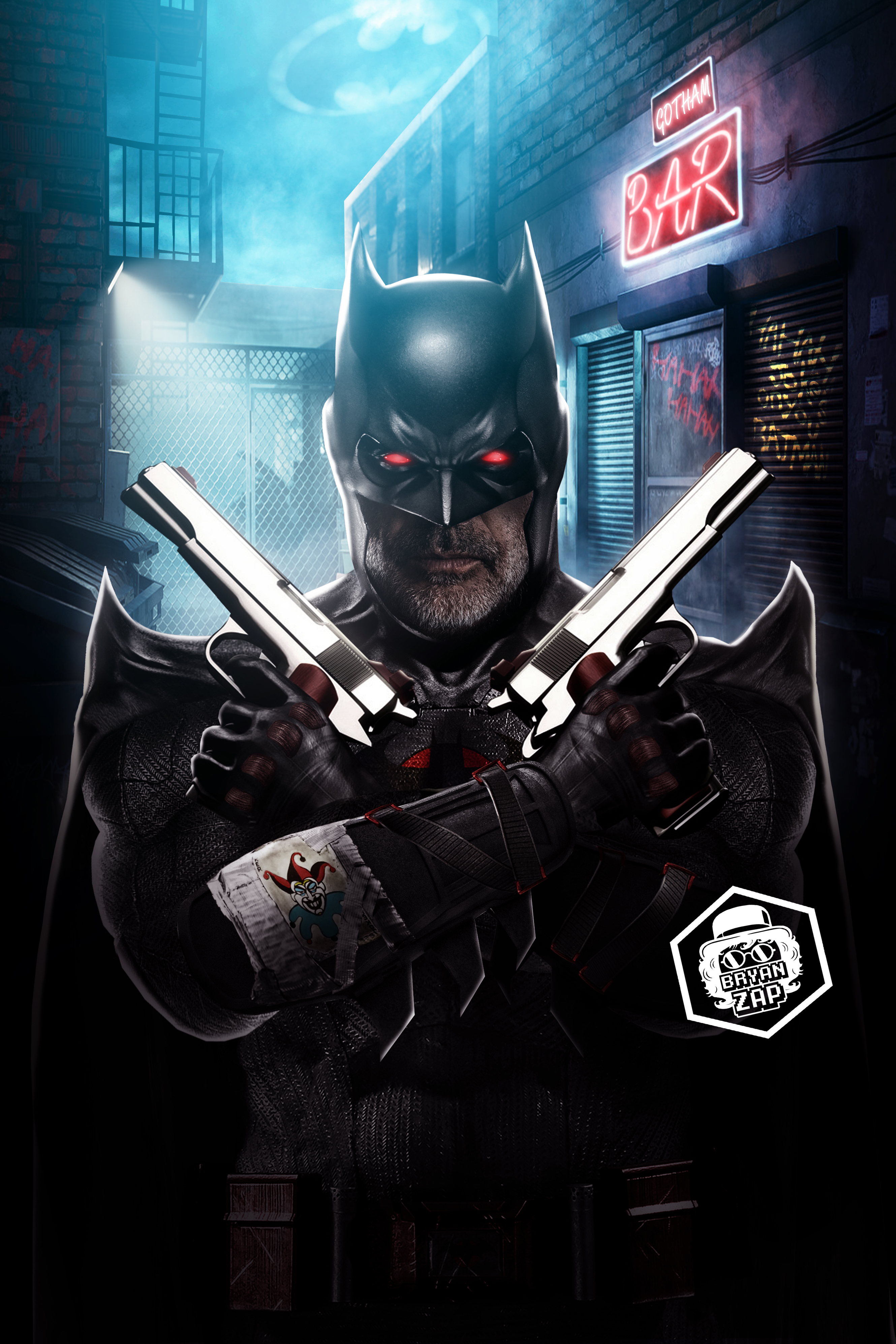 Jeffrey Dean Morgan Batman by Bryanzap on DeviantArt