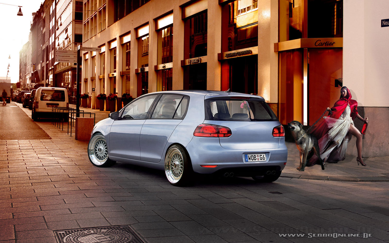 VW Golf 6 Tuning Wallpaper by vwstyle on DeviantArt