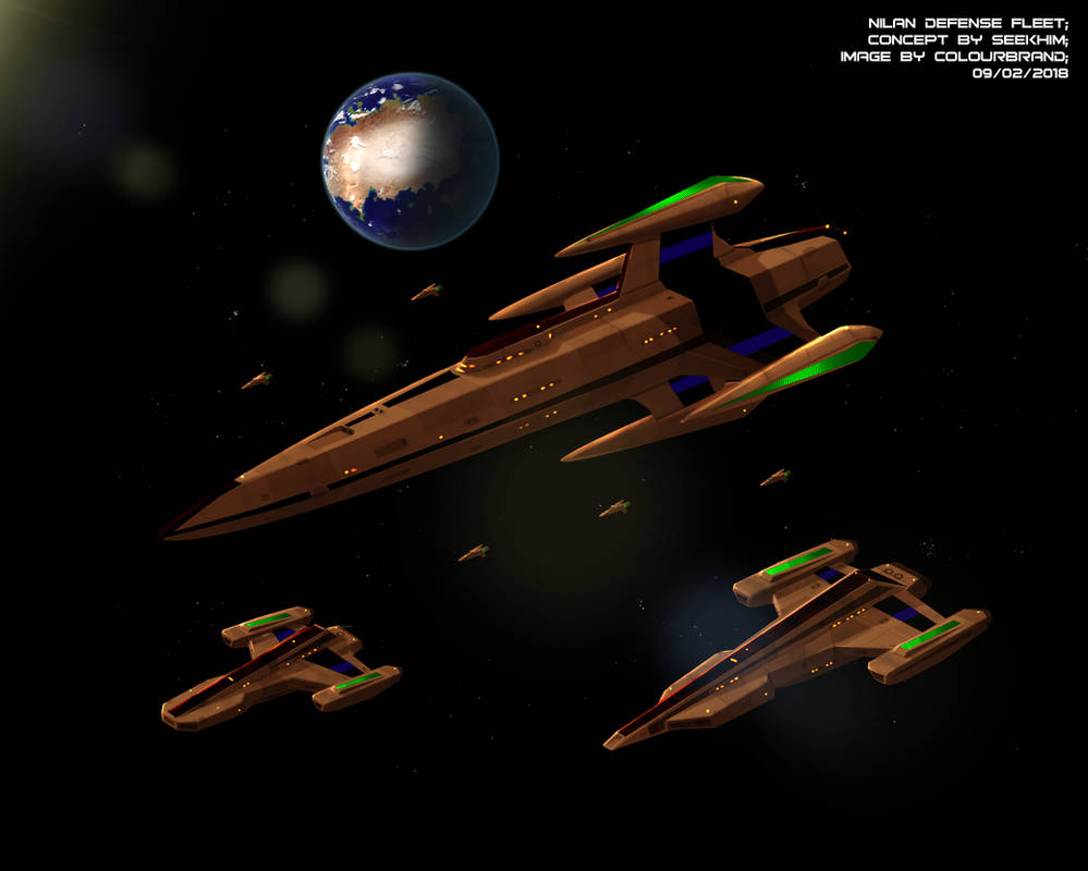 Comissioned: Nilan Defense Fleet by Colourbrand on DeviantArt
