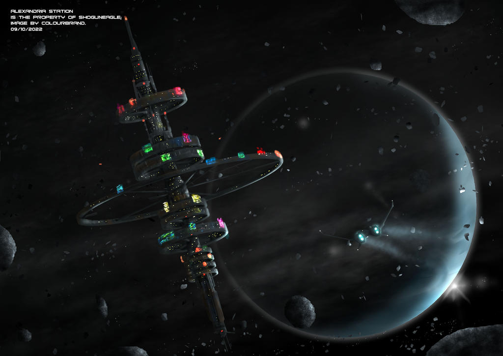 Commissioned Alexandria Station by Colourbrand on DeviantArt
