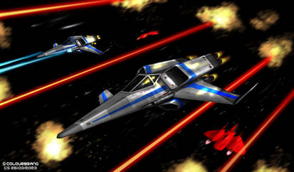 Galaxy Ranger Interceptors (My version)