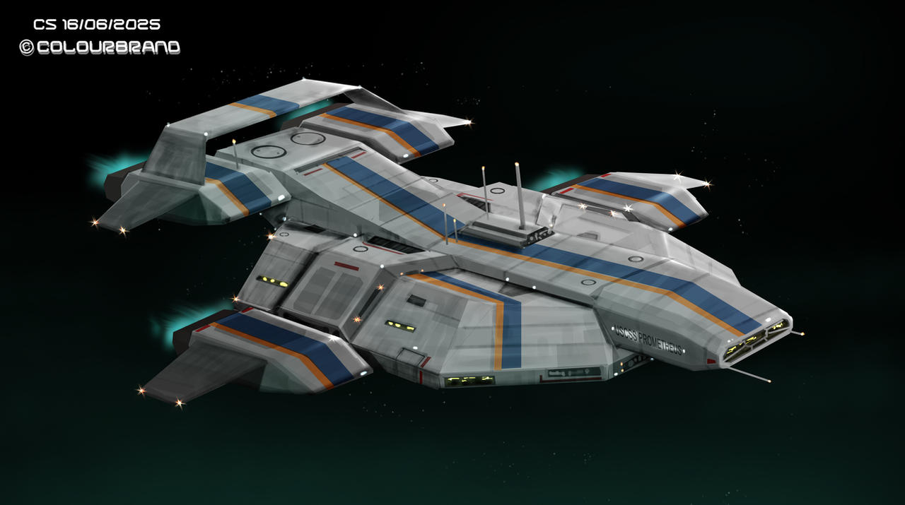 Deviantart Prometheus Class Commissioned: The Prometheus by Colourbrand on DeviantArt