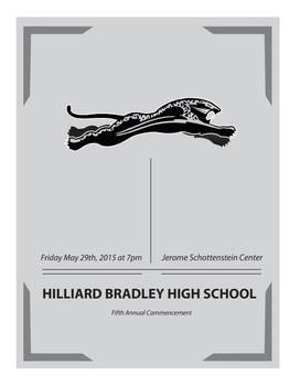 Graduation Program Cover 1