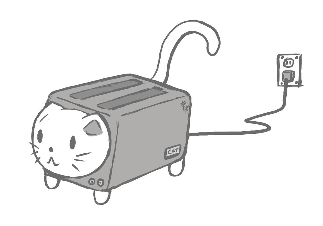 Chef Cat Toaster Cat Toaster by TheOldEnglishB on DeviantArt