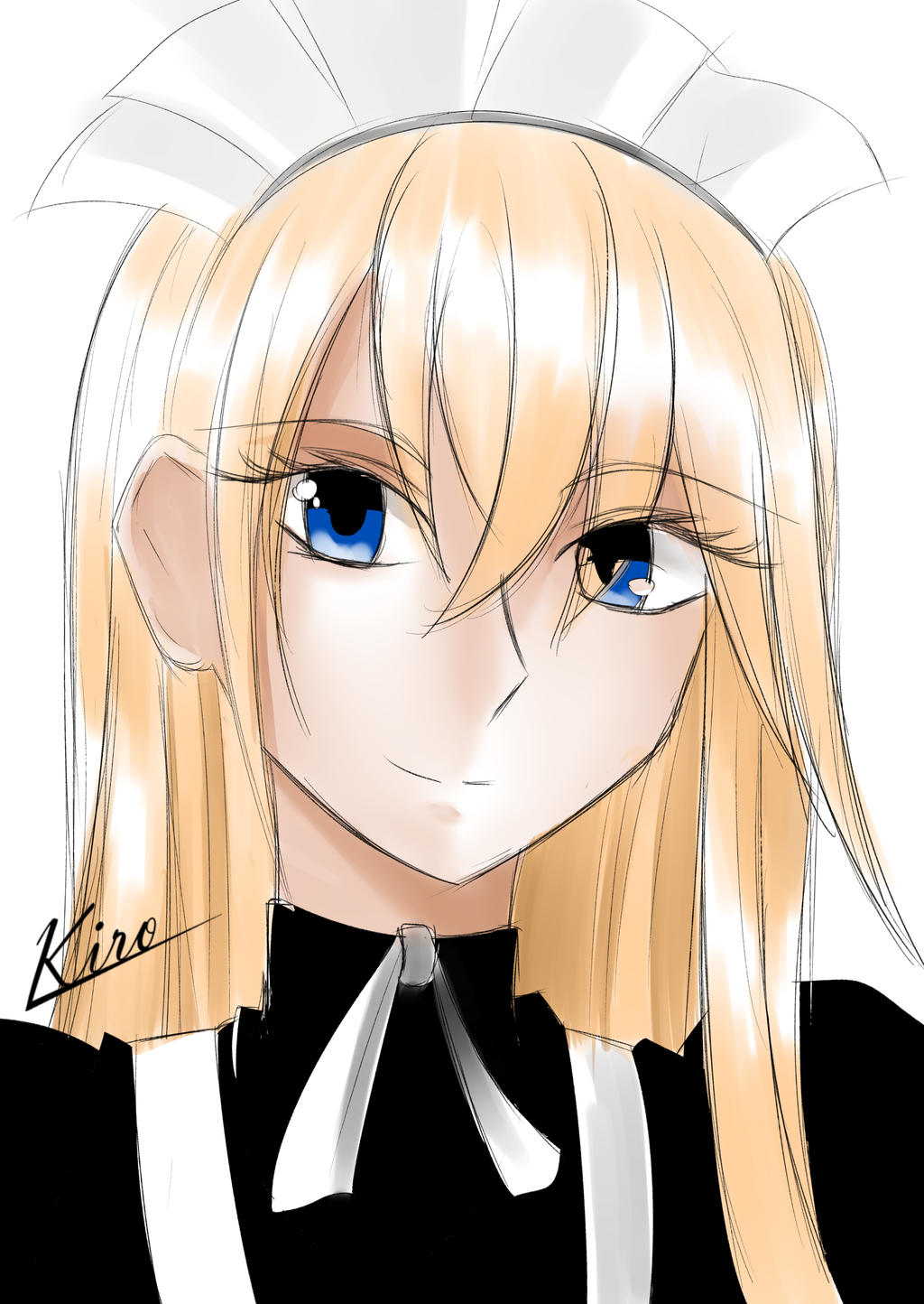 Sandy Maid Oc. by lKirol on DeviantArt