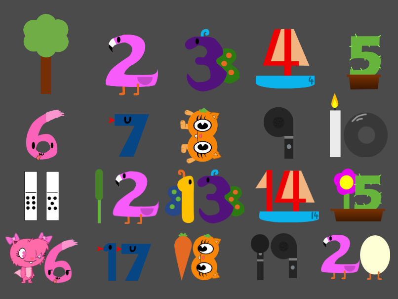 Number Creatures by TiaLovesThings on DeviantArt