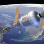 Hermes in Earth Orbit