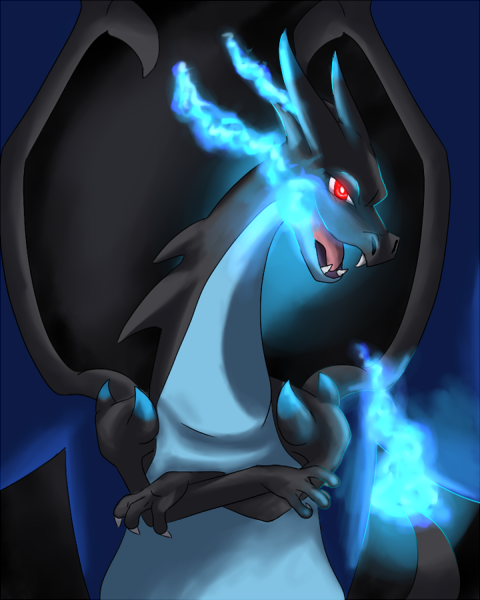 Charizard X - Mega Evolution by TaNa-Jo on DeviantArt