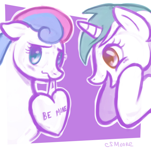 Commission - BonBon and Lyra