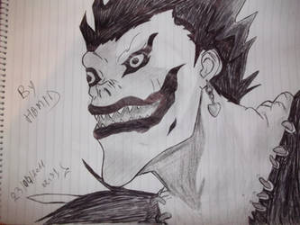 ryuk  from  --DEATH NOTE--