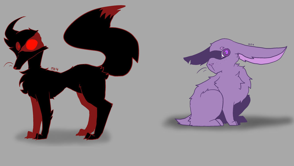 Midnight Fox Rabbit The fox and Rabbit Redo by Minty04 on DeviantArt