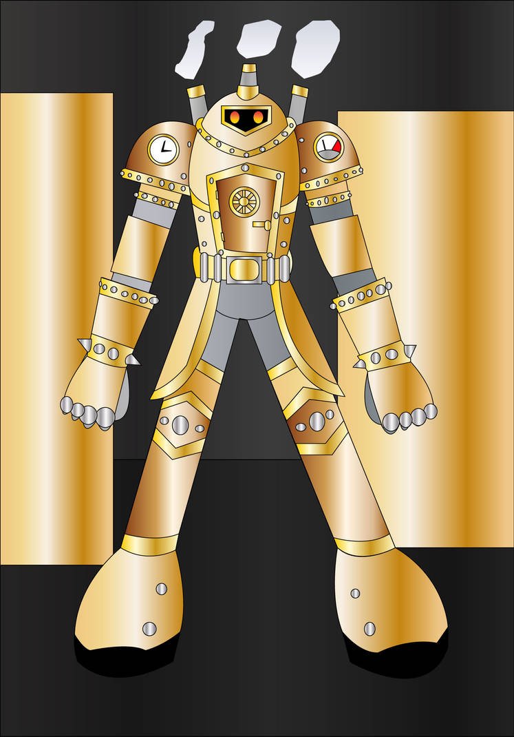 Steampunk-bot by dykroon-chan on DeviantArt