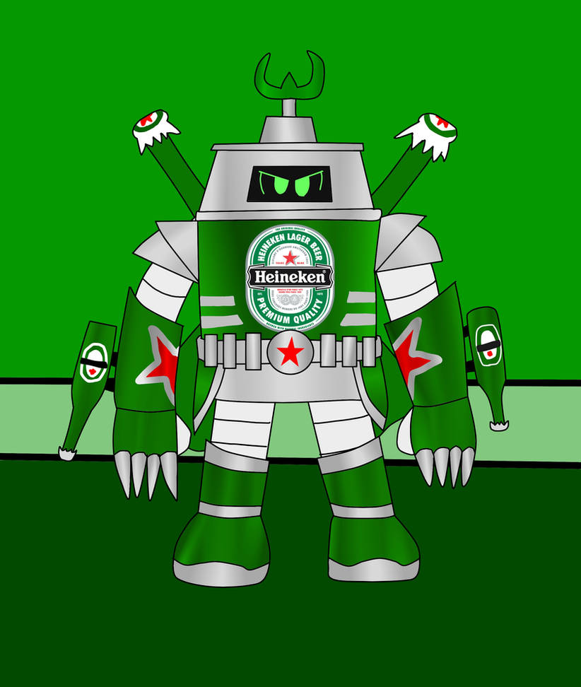 Beerbot Ragnarok Heineken Beer-Bot by dykroon-chan on DeviantArt