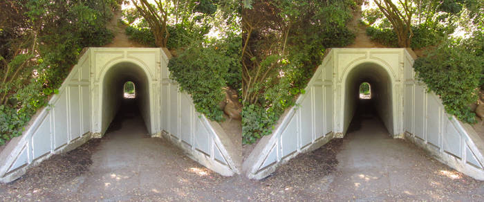 Stereograph - Tunnel