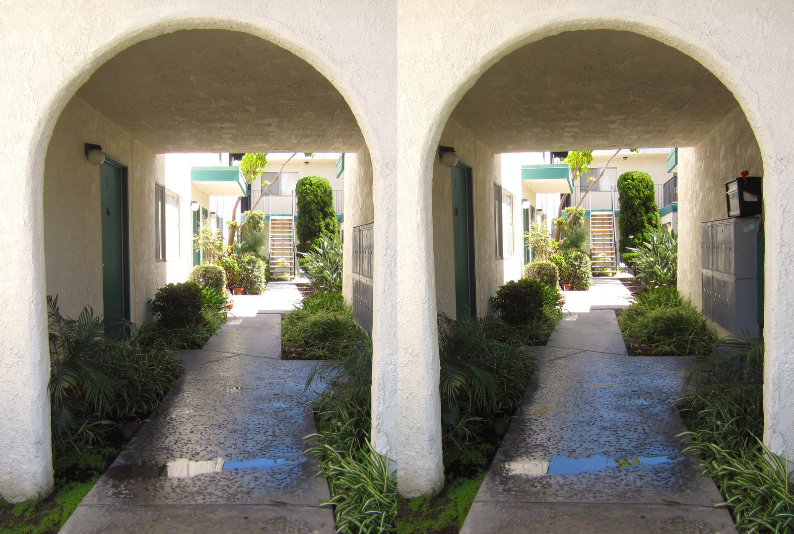 Stereograph - Entrance