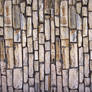 Stereograph - Stone Wall