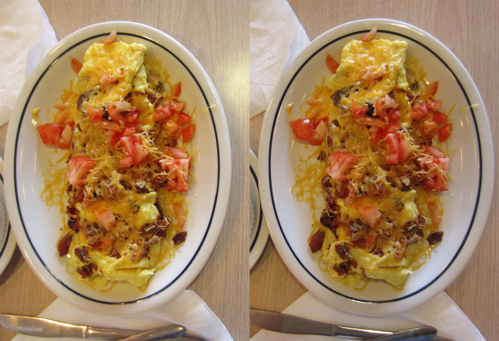 Stereograph - Omelet