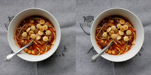 Stereograph - Ministrone Soup