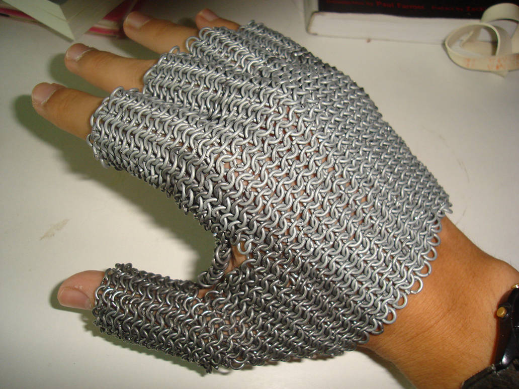 How to make chainmail gloves discount