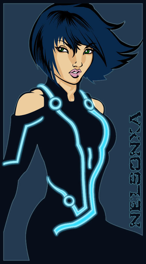 Tron Girl Progress