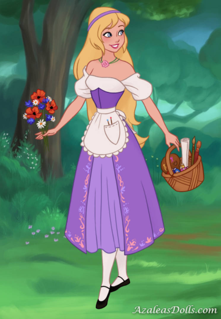 Dress up a cute Fairytale Maiden 