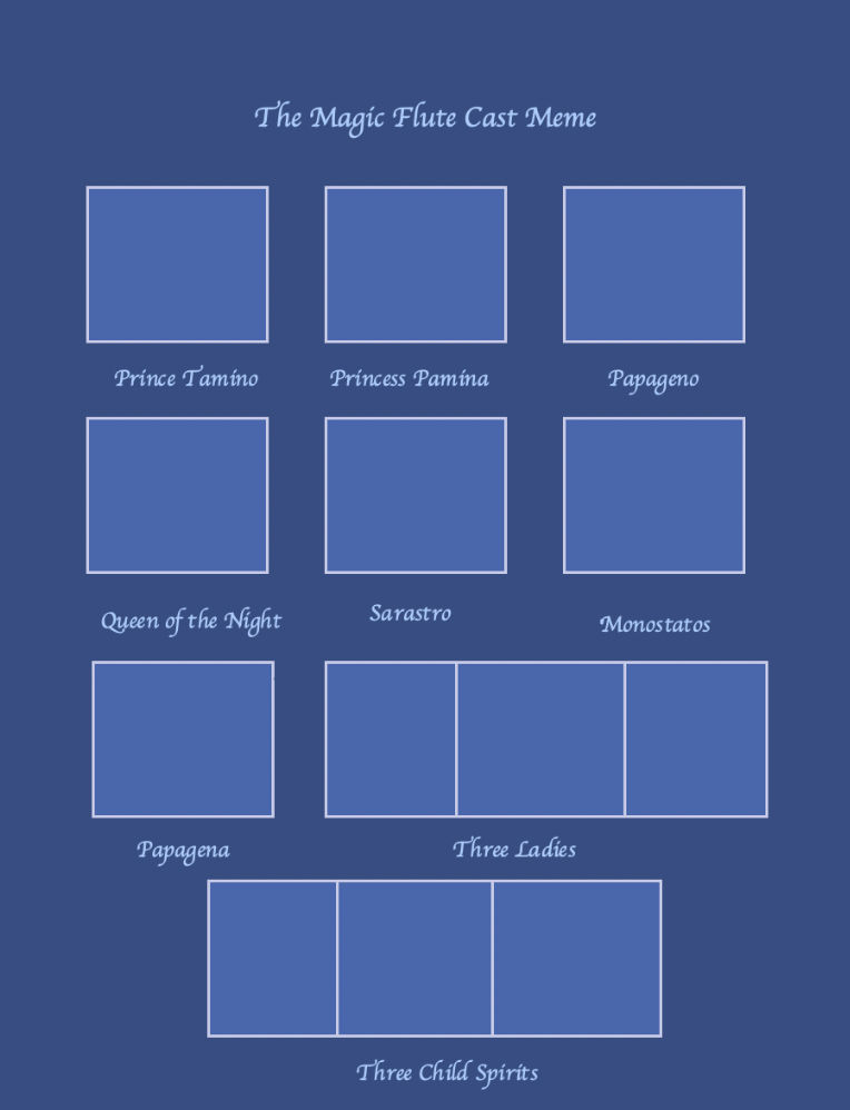 The Magic Flute Cast Meme By Loverofunicorns96 On Deviantart The Magic Flute Cast Meme By Loverofunicorns96 On Deviantart