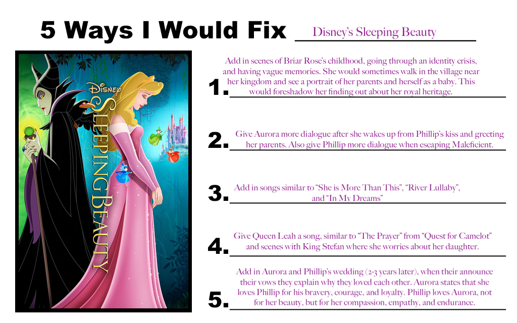5 Ways I Would Fix Sleeping Beauty by LoverofUnicorns96 on DeviantArt