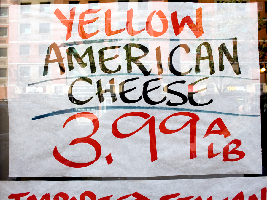 Yellow American Cheese 3.99