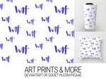 wtf I - Art Print by pica-ae