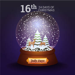 Jolly Days Snowglobe