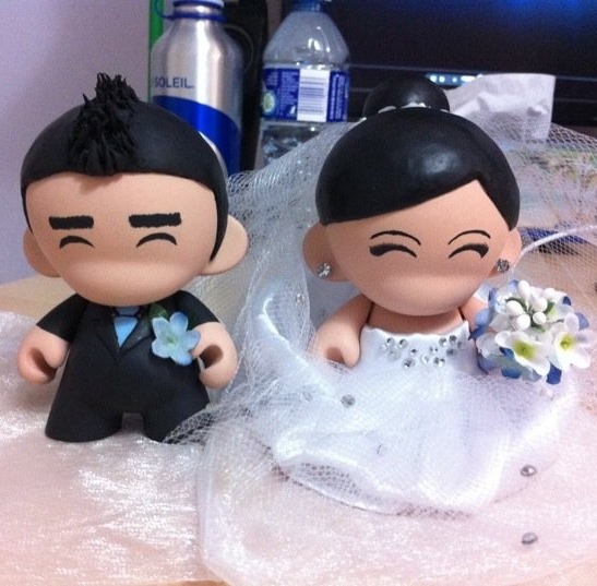 Wedding Cake Toppers Munnies!