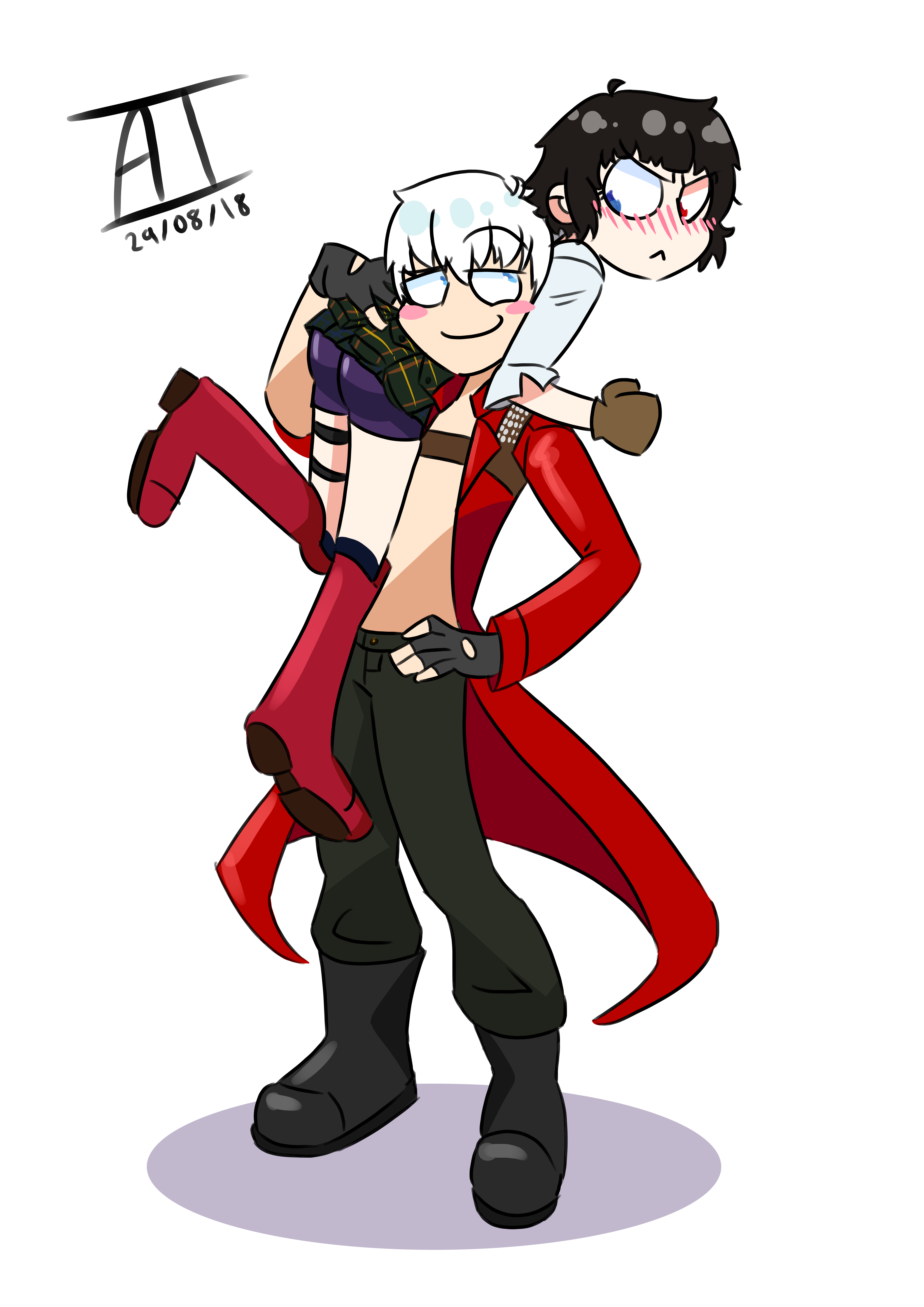 An-mian on X: #dmc #dante #dmc4 #devilmaycry i like him