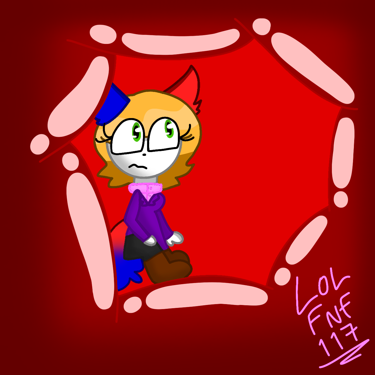 Nexi in someone's stomach (VORE) by lolfnf117 on DeviantArt