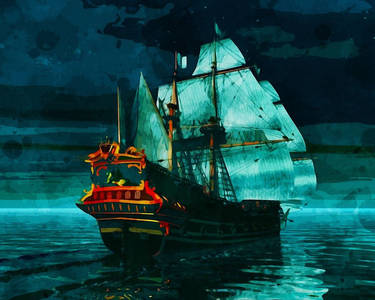 Pirates Ship by immortalXuniverse on DeviantArt