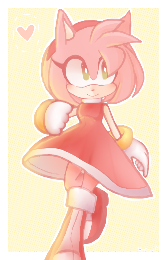 Amy Rose [Speedpaint]