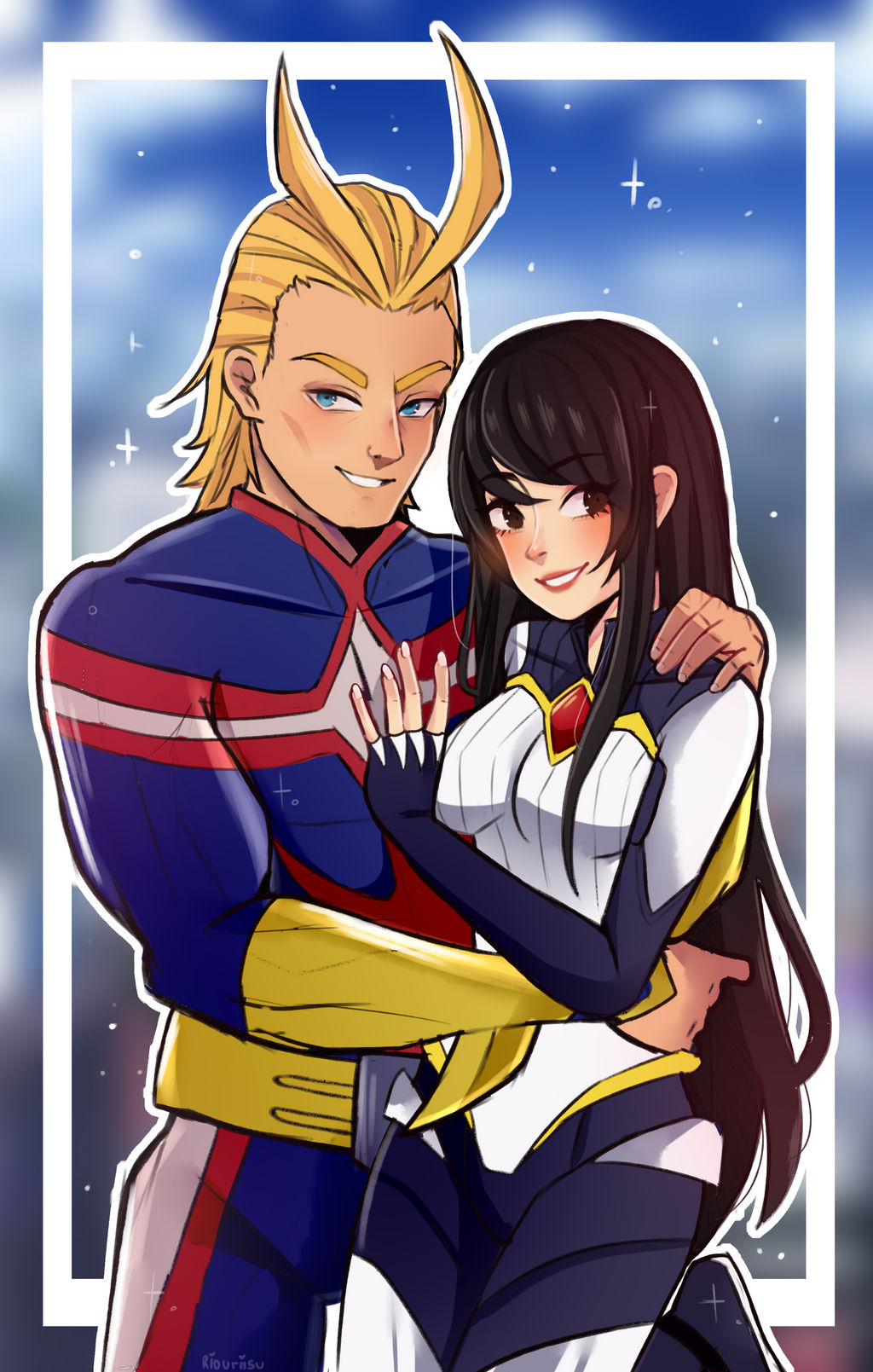 C | Vi and All Might by riouriisu on DeviantArt