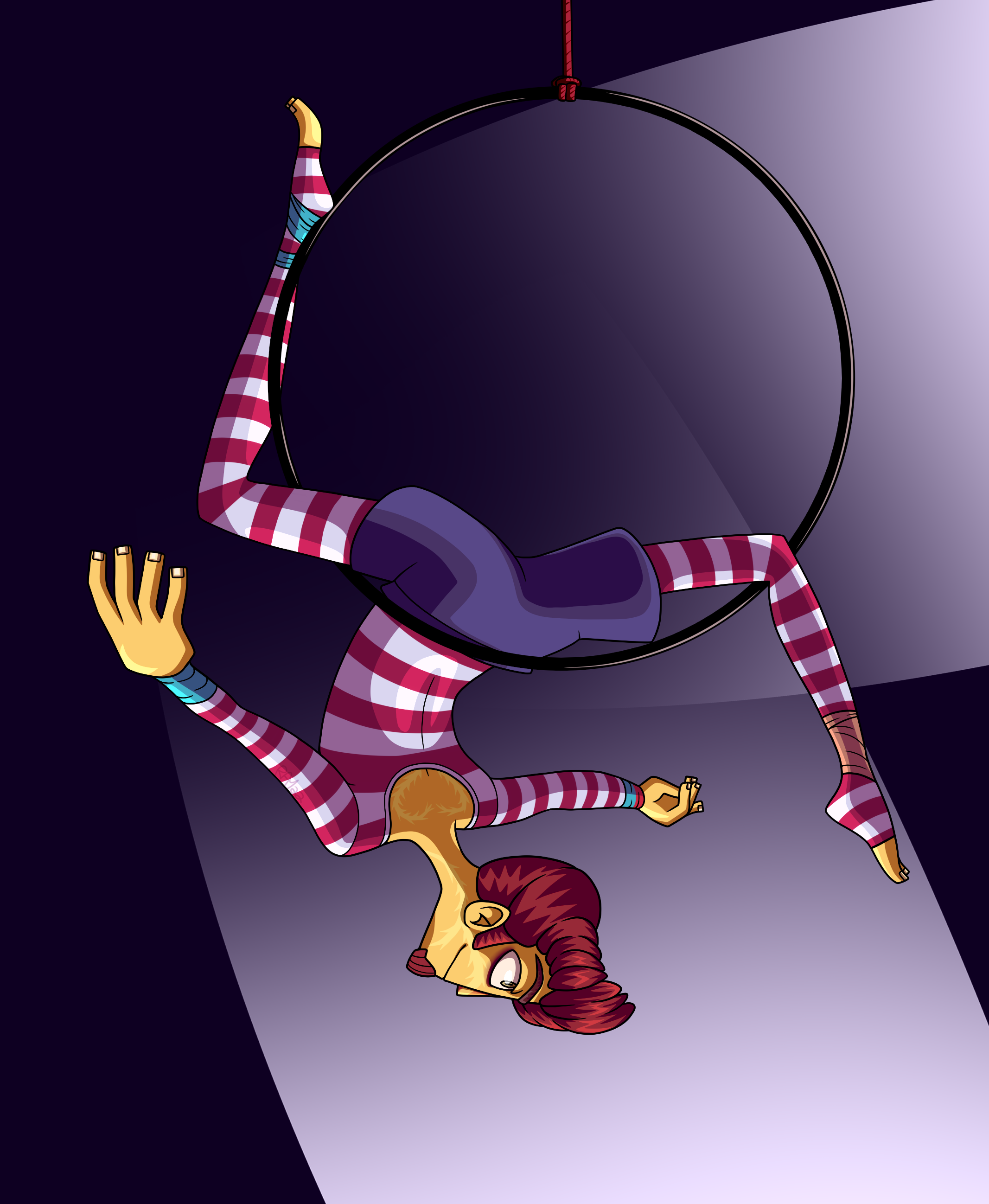 Acrobat Deviantart Contortionist Acrobat by WaningZane on DeviantArt