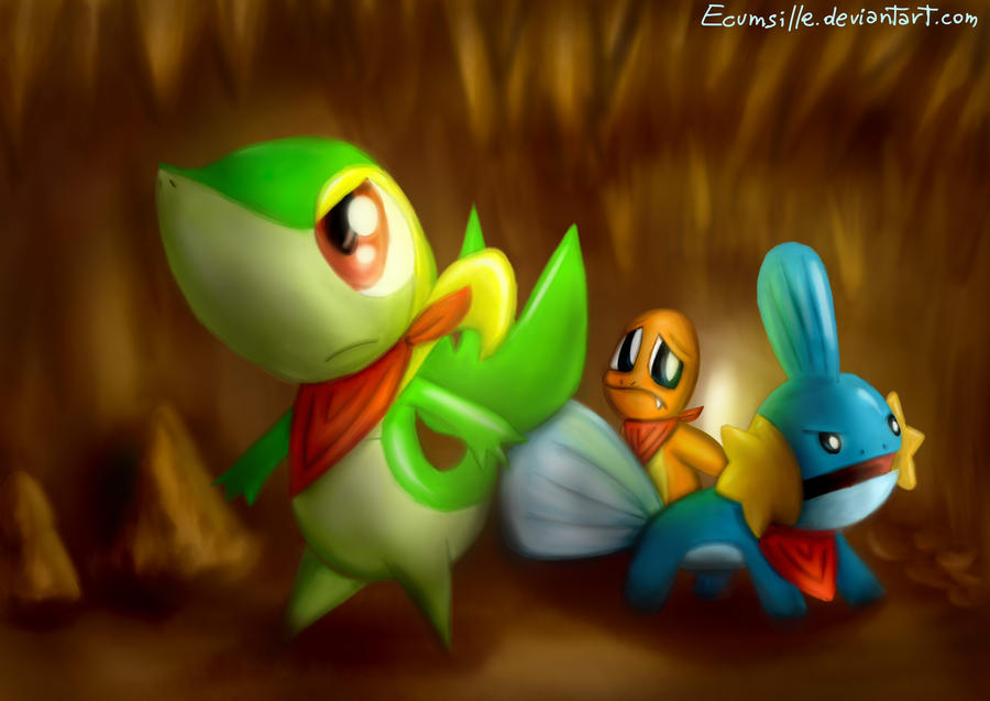 Pokemon Getting Help Pokemon Rescue Team 3 by ecumsille on DeviantArt