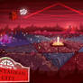 (Hazbin hotel) Pentagram City Map