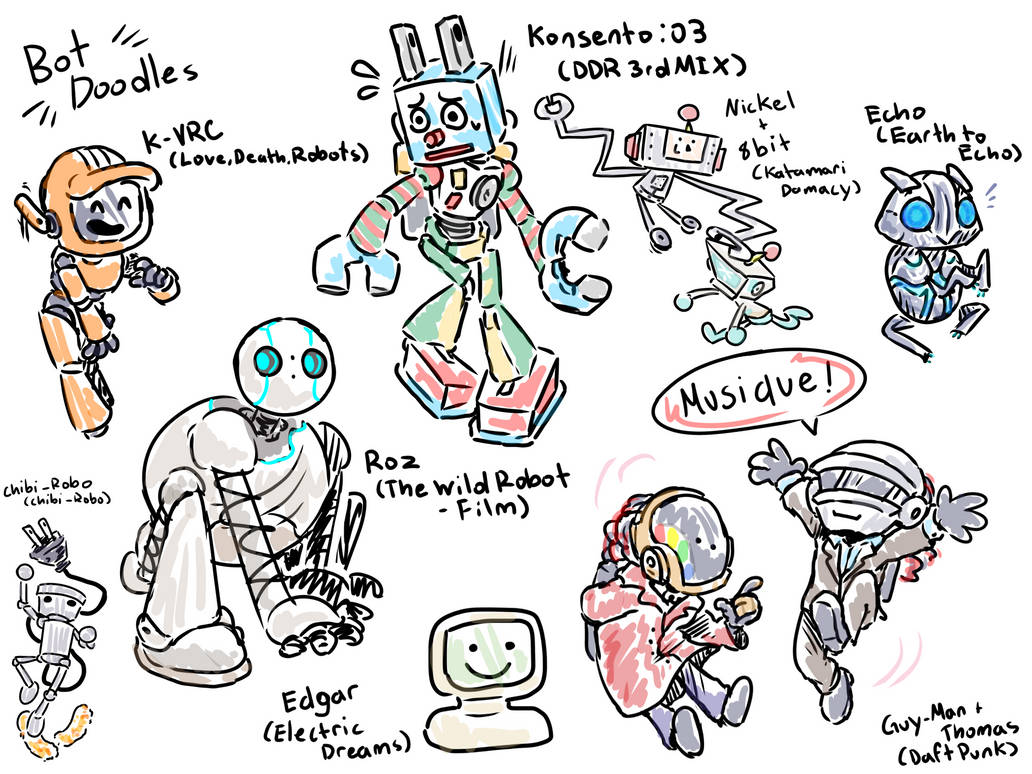 a collection of bots by RolyPori on DeviantArt