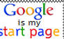 Google is my start page Stamp