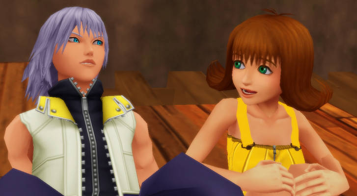 Riku and Selphie