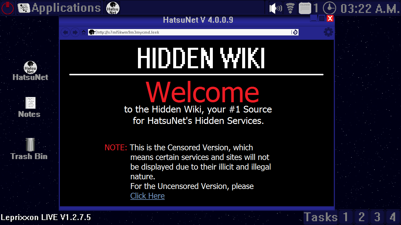 Welcome to the Hidden Wiki (V2) by The-Horrible-Mu on DeviantArt