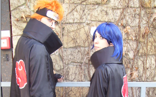 Pain and Konan.