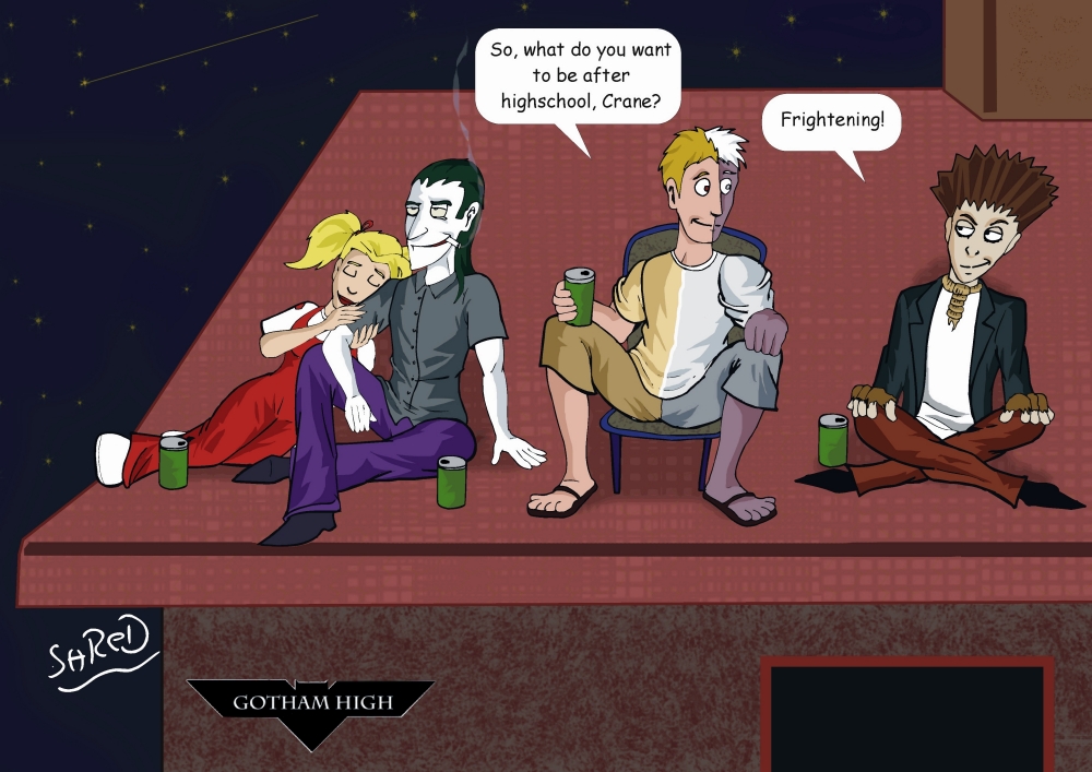 Gotham High: Objectives by ShredSmiler on DeviantArt Gotham High: Objectives by ShredSmiler on DeviantArt