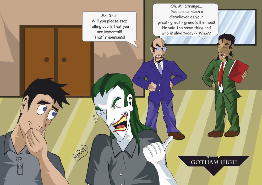 Gotham High: True Life Stories by ShredSmiler on DeviantArt