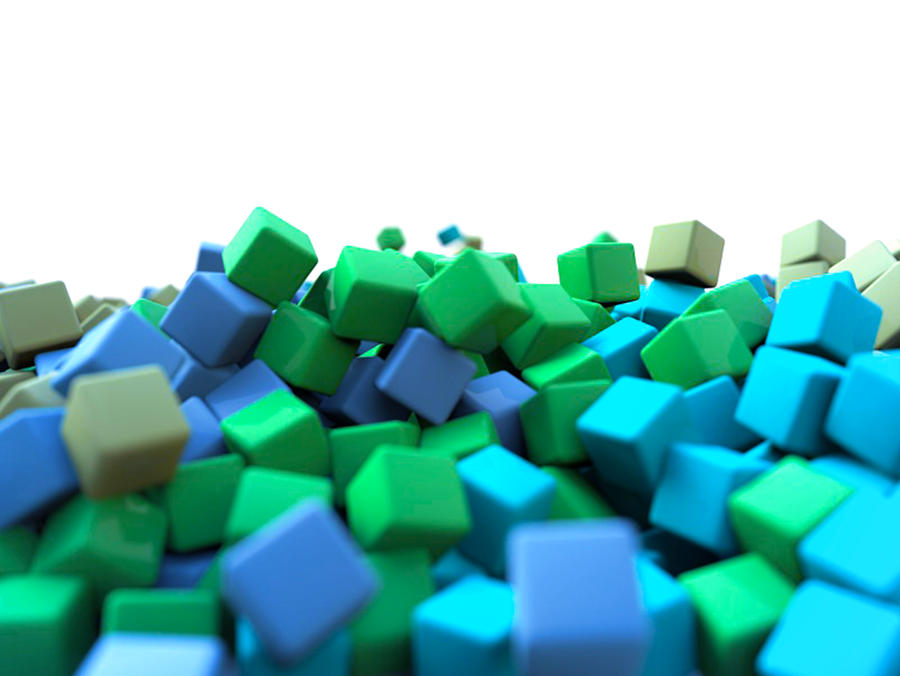 Cube fall HDRI wallpaper 3D by Gcrea on DeviantArt