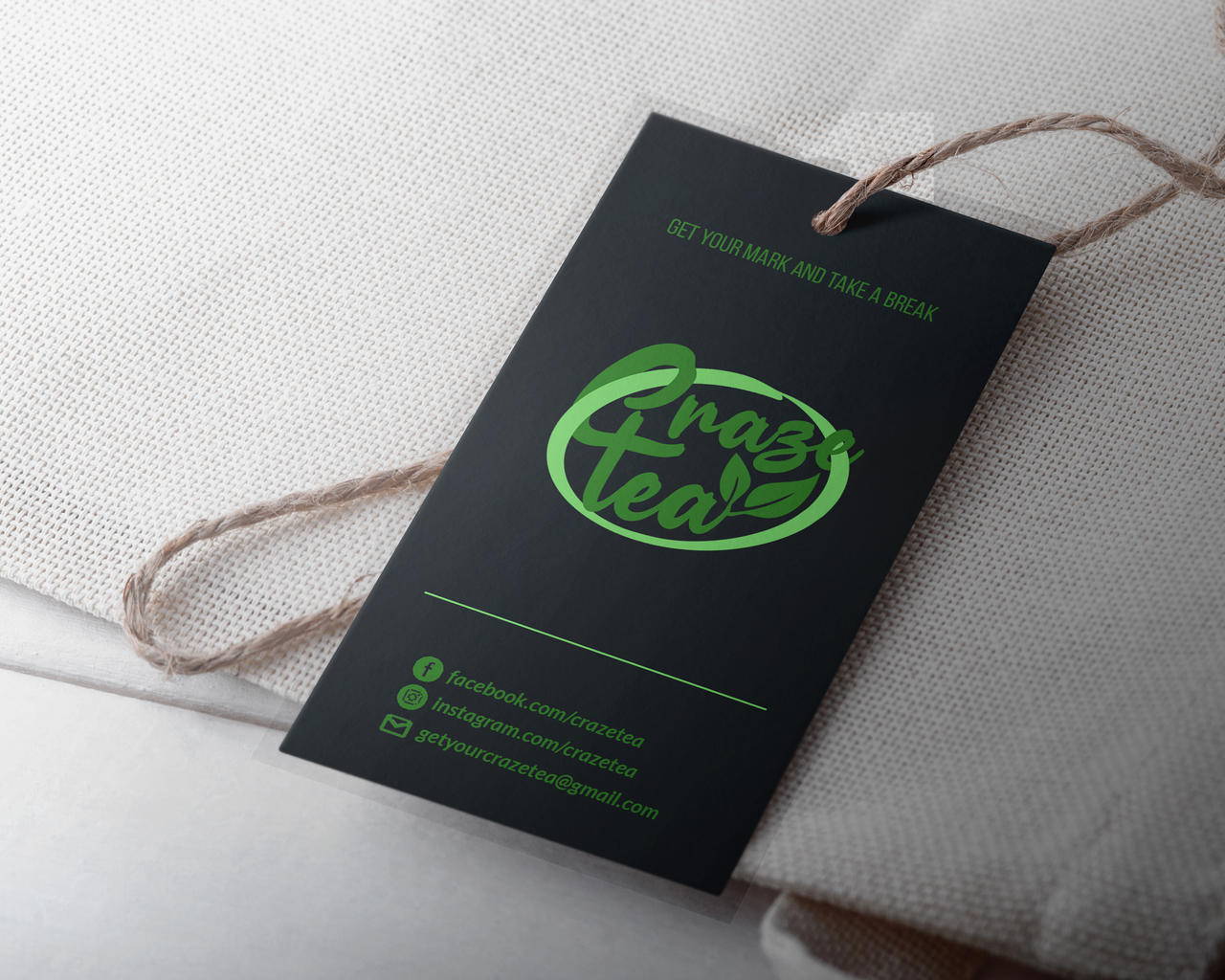 Download Craze Tea Bookmark Mockup By Cristydepedro On Deviantart